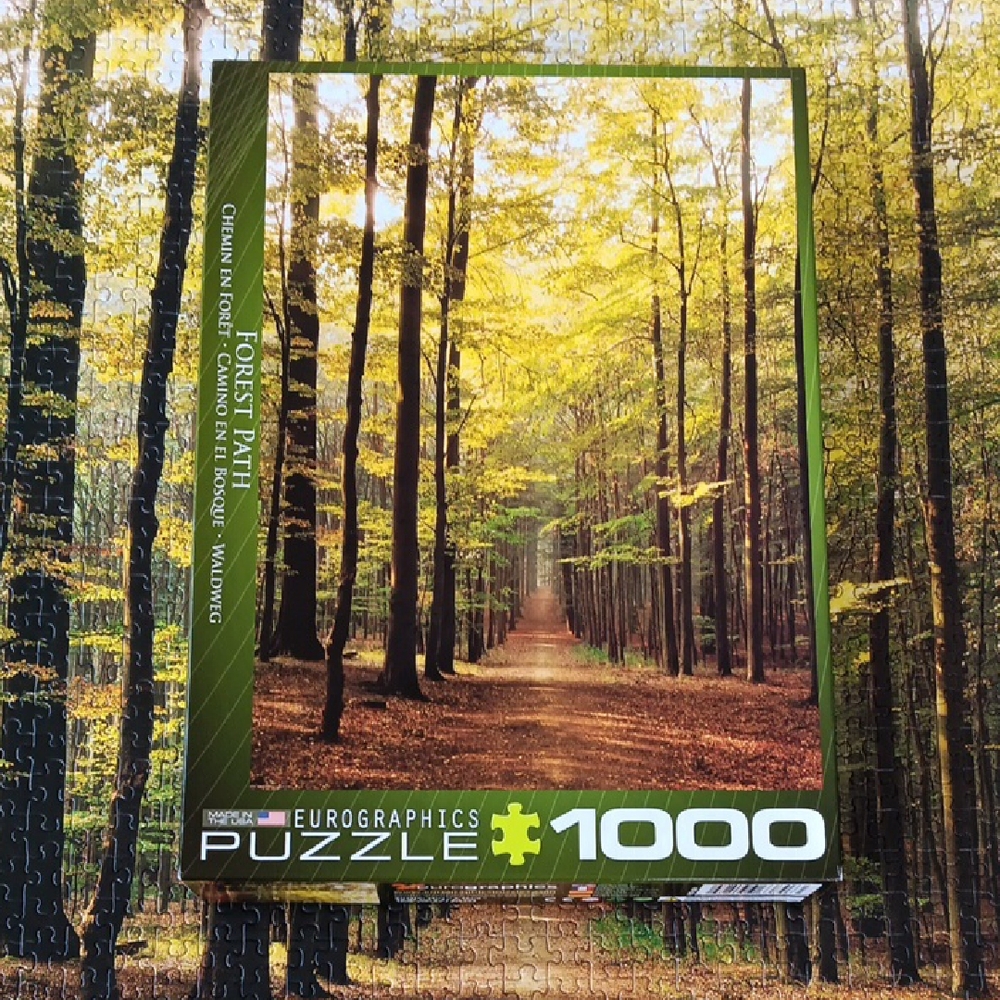 Forest Path, 1,000 Piece Puzzle